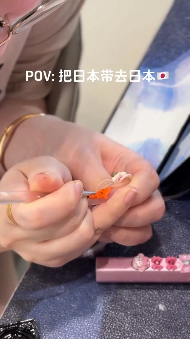 Nail art and personal style shared by @jljesslim, set 2, frame 1 (film still)